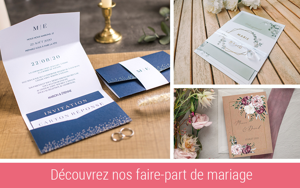 faire-part mariage