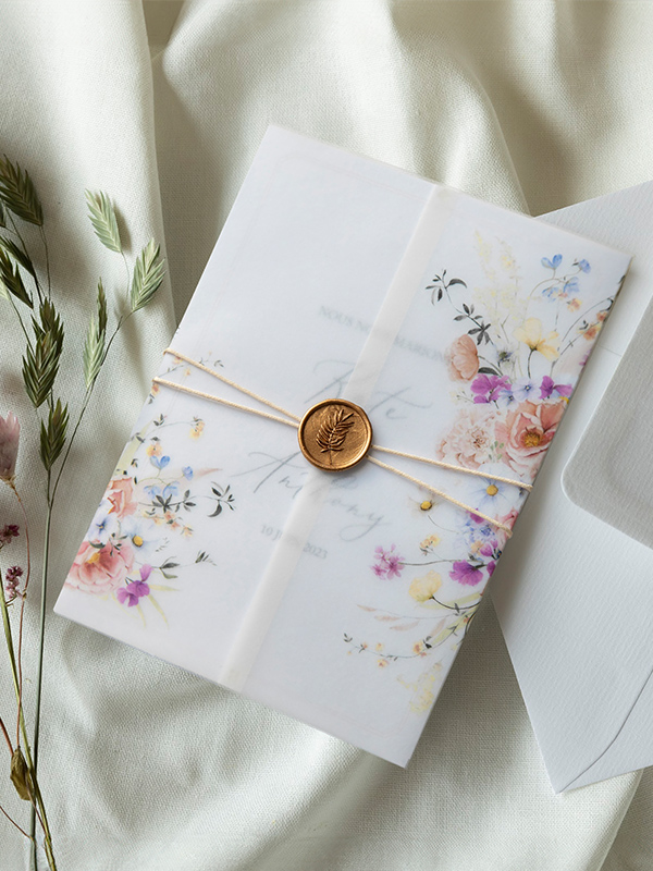 Faire-part de mariage Bouquet Majestic