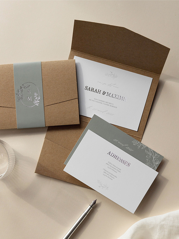 Faire-part de mariage Rosalia