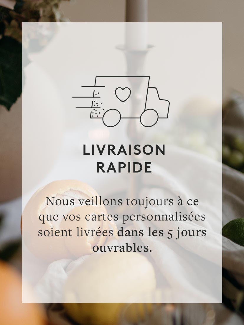 Livraison rapide Livraison Rapide