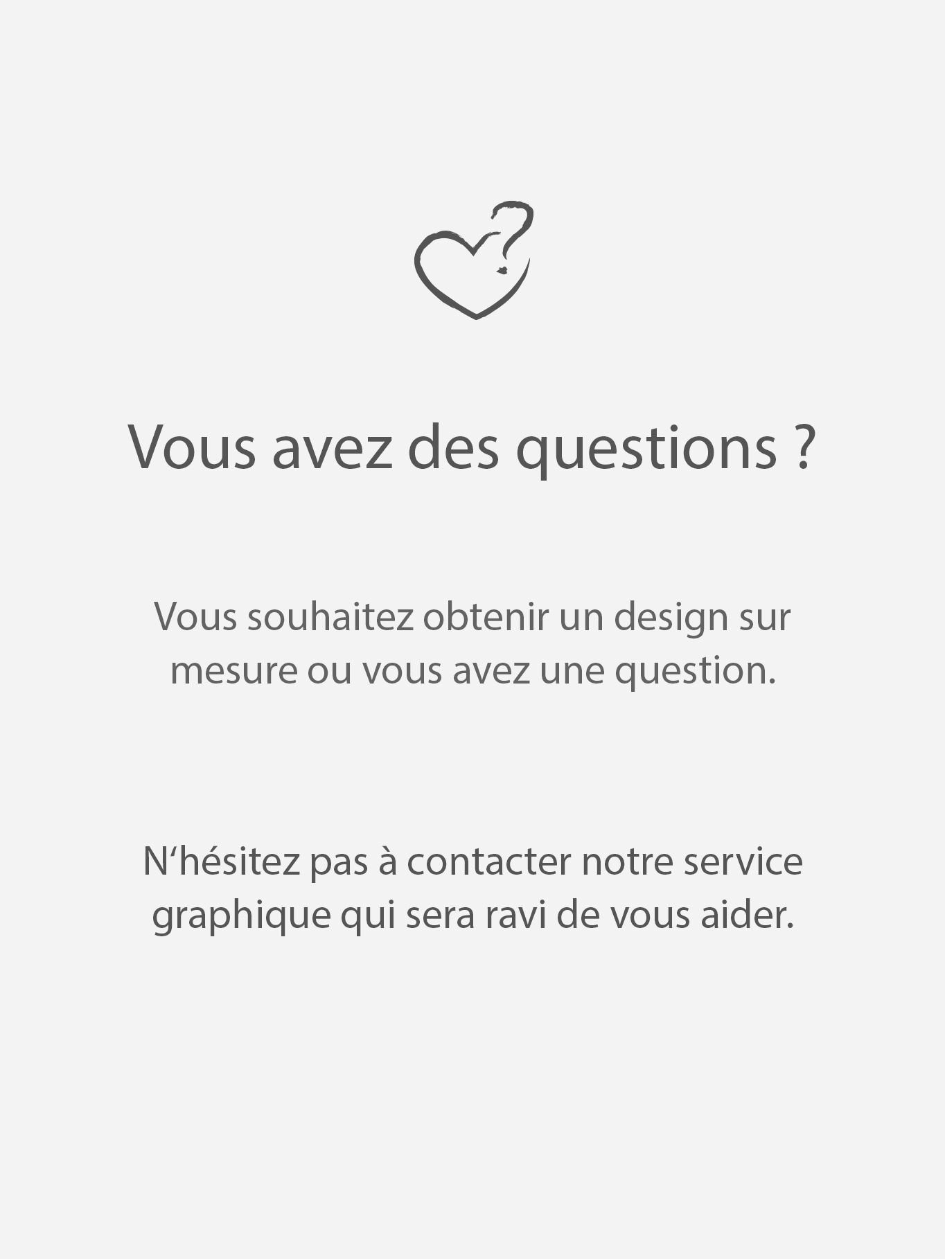 Laissez-vous inspirer Envoyez votre demande