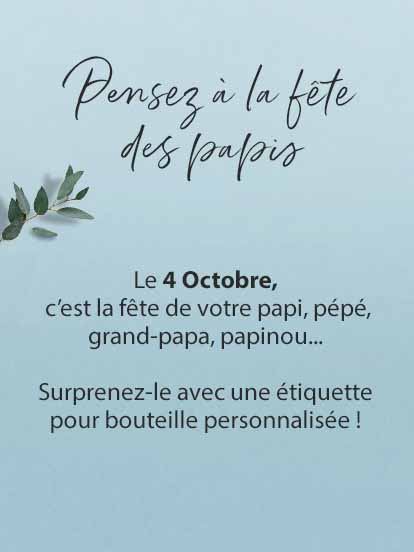 Laissez-vous inspirer Pensez à votre papi