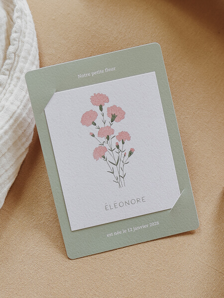 Je découvre Collection fleurs de naissance