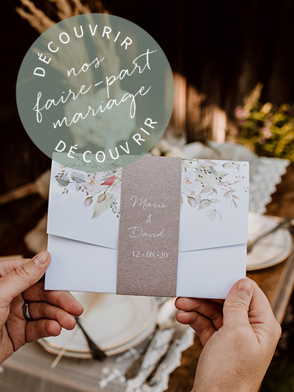 Laissez-vous inspirer Collection faire-part mariage