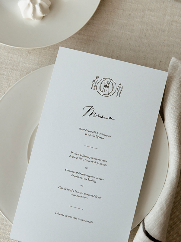 Menu Mariage Rendez-vous