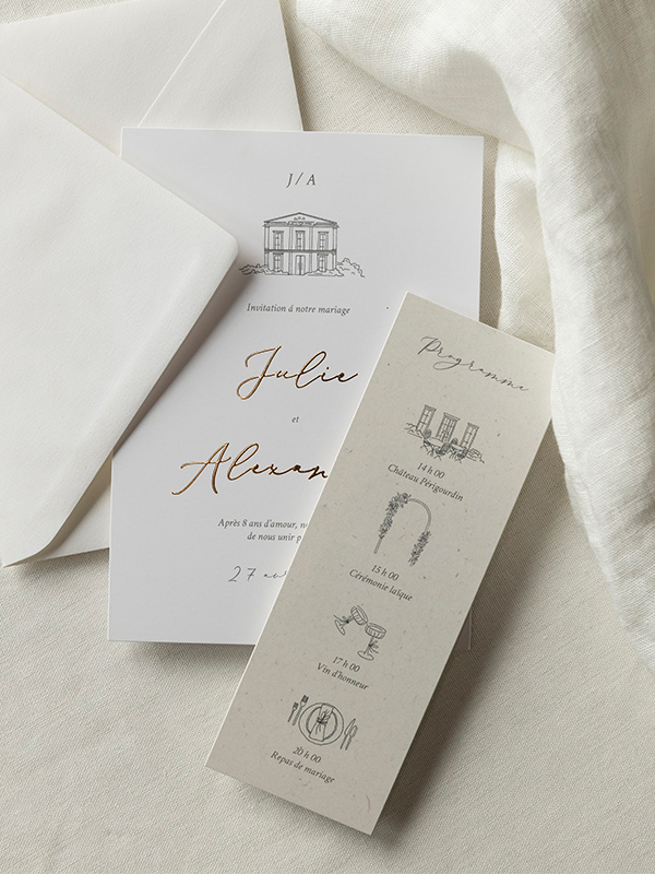 Faire-part de mariage Rendez-vous