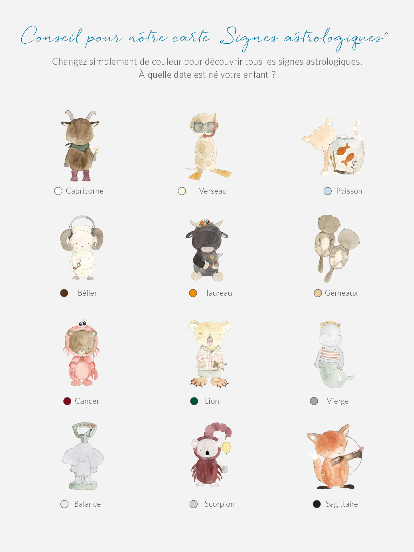 Faire Part De Naissance Signes Astrologiques Faire Part De Naissance Signes Astrologiques