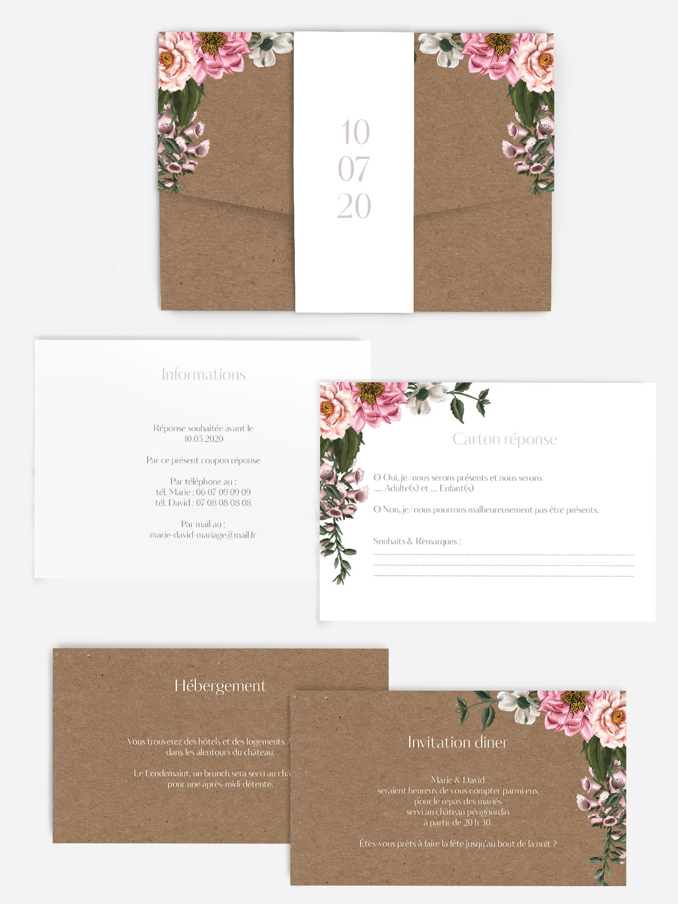 Faire Part De Mariage In Bloom Faire Part De Mariage In Bloom